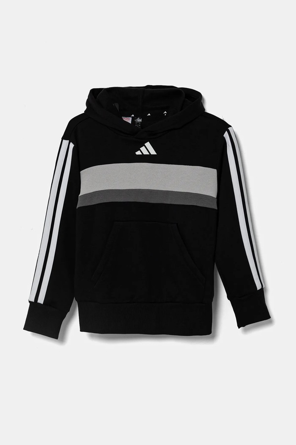 Дитяча кофта adidas колір чорний
