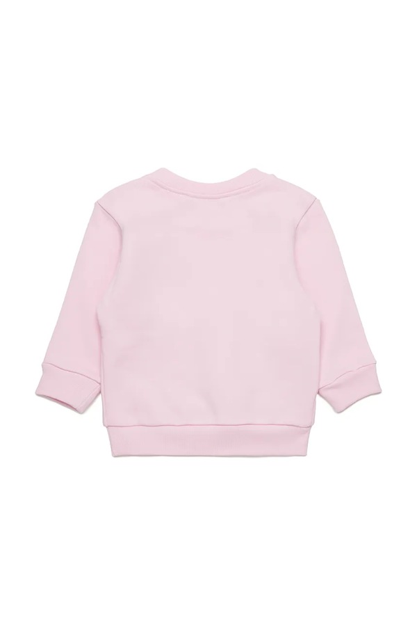 Бавовняна кофта для немовлят Marni MS319B SWEAT-SHIRT колір рожевий