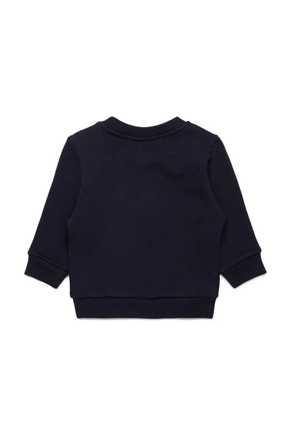 Хлопковая кофта для младенцев Marni MS319B SWEAT-SHIRT цвет синий