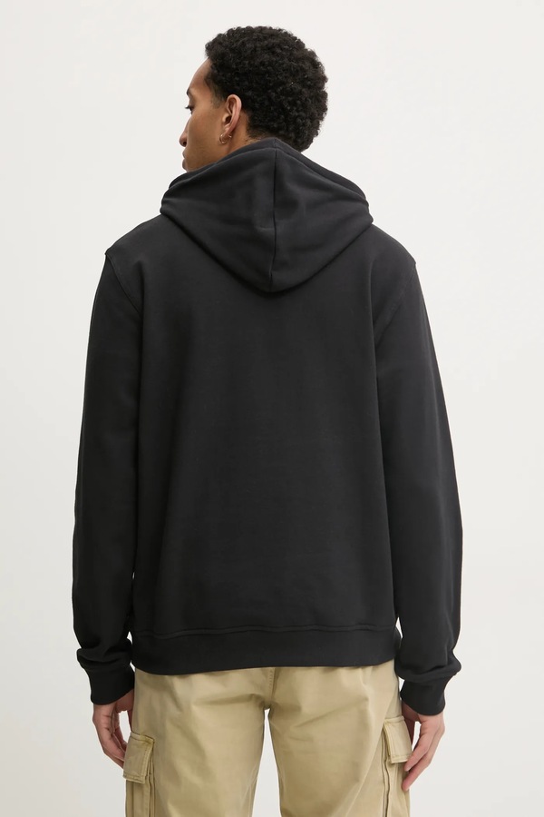Хлопковая кофта adidas Originals Essential цвет черный фото 2