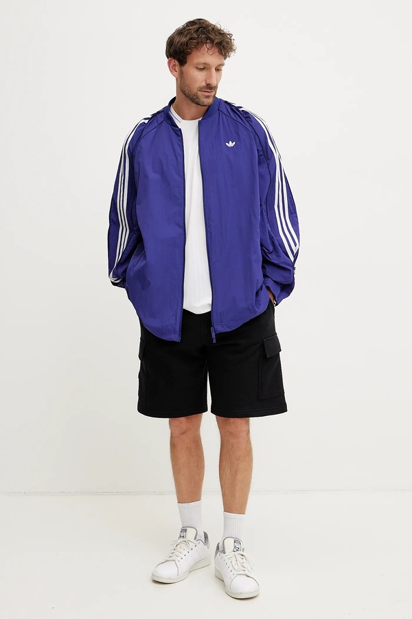 Куртка adidas Originals SST TRACK TOP колір фіолетовий