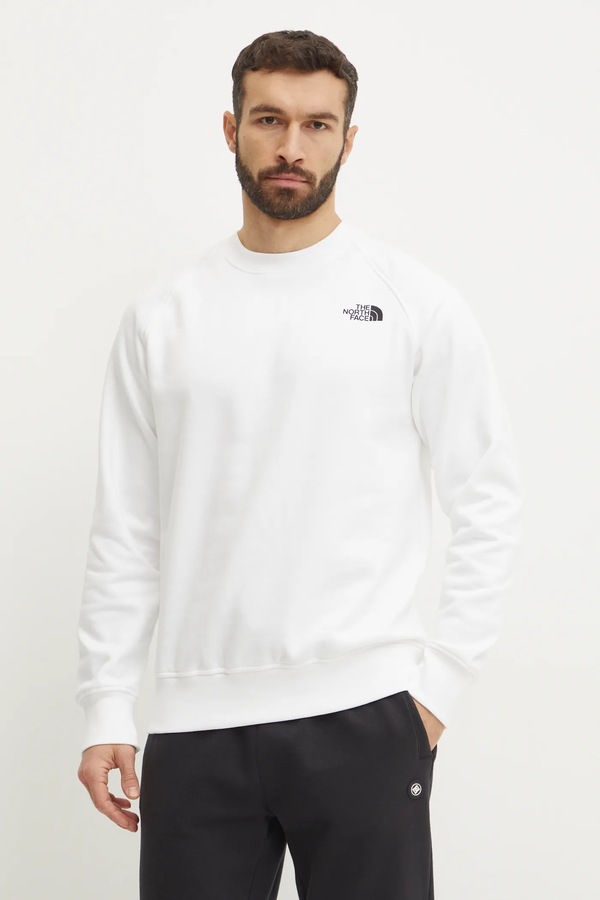 Кофта The North Face Raglan Redbox колір бежевий фото 3