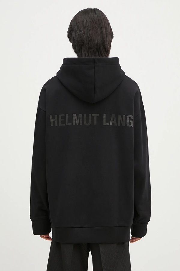 Кофта Helmut Lang Mega Zip Hoodie.Cmbd колір чорний фото 2