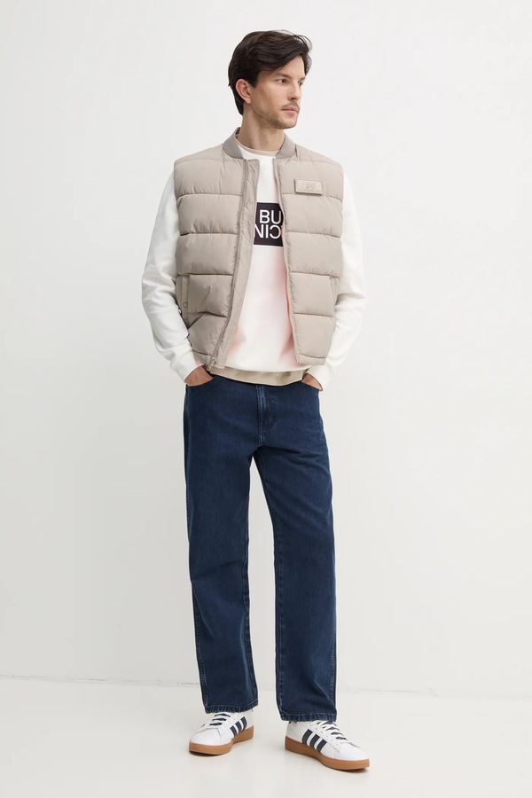 Кофта Red Bull Racing x Pepe Jeans OMBRE LOGO CREW цвет бежевый