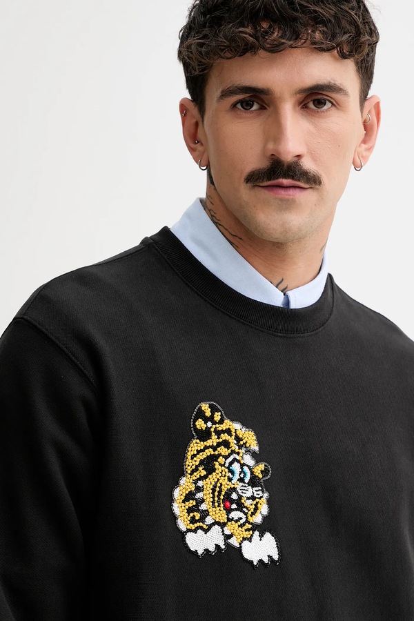 Кофта Kenzo колір чорний фото 4