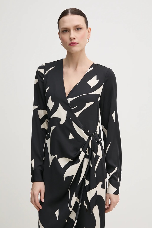 Сукня DKNY колір чорний фото 2