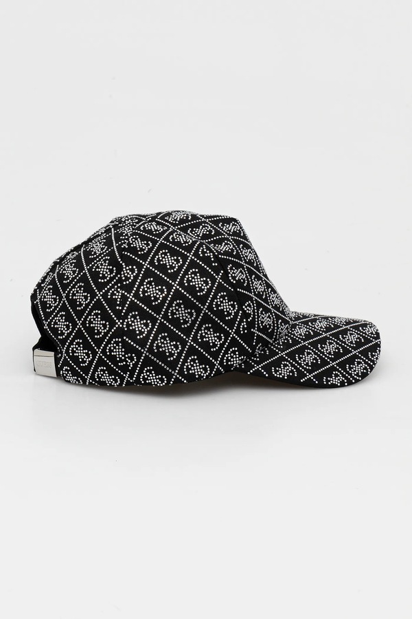 Кепка Guess колір чорний фото 2