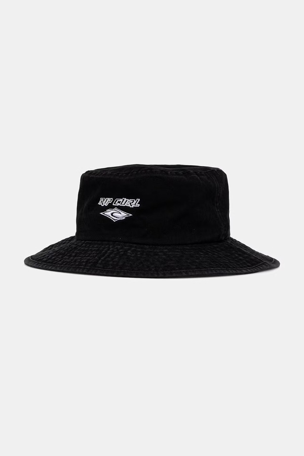 Капелюх жіночий бавовняний Rip Curl колір чорний