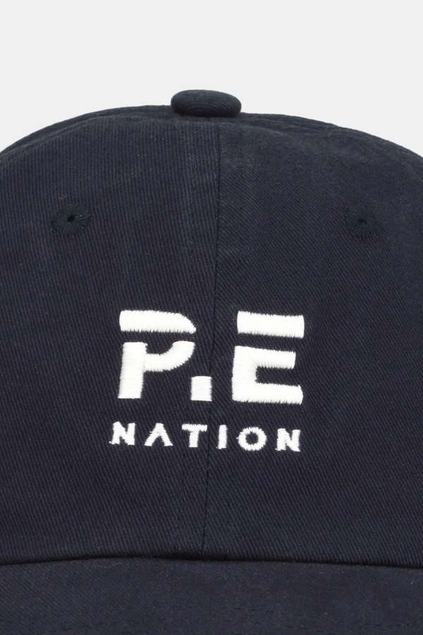 Бавовняна бейсболка P.E Nation Heads Up колір синій