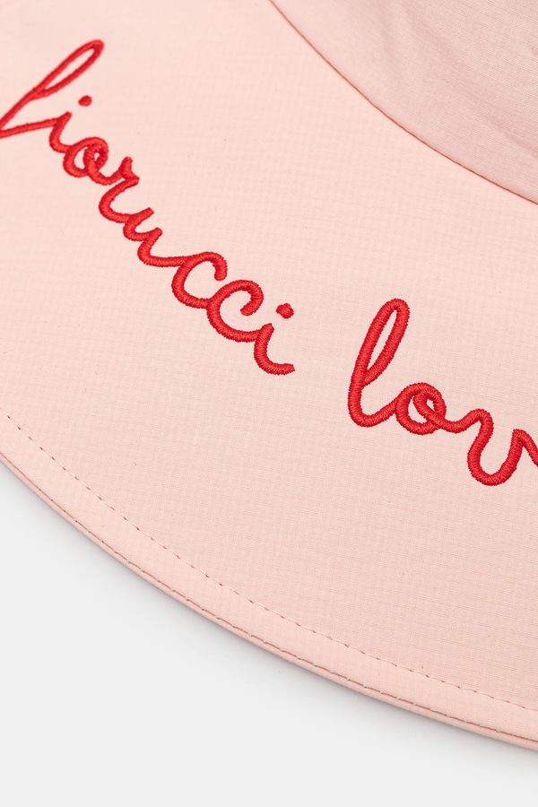 Шляпа Fiorucci Embroidered Bucket цвет оранжевый