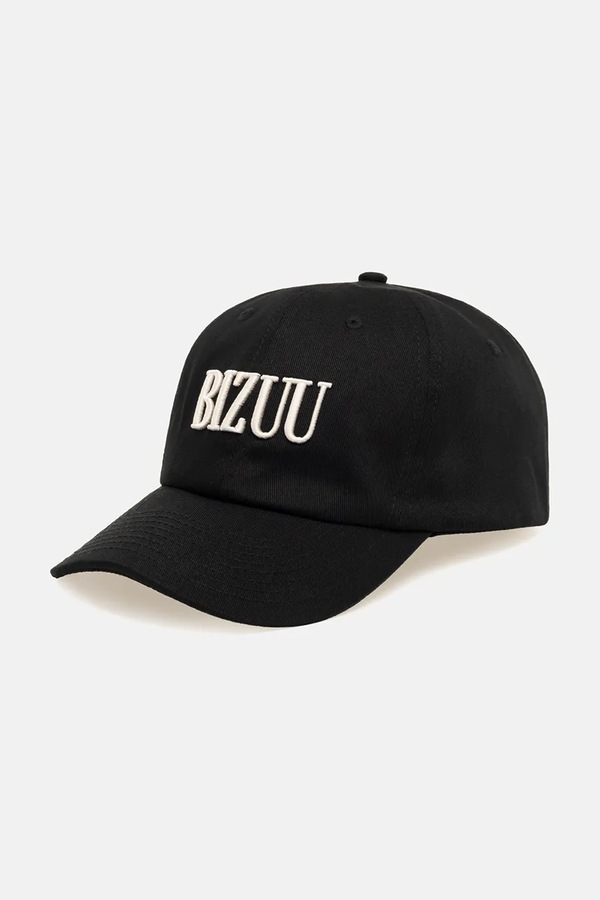 Хлопковая бейсболка BIZUU ZANE цвет черный