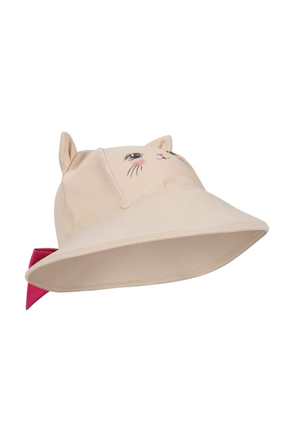 Дитячий капелюх Konges Sløjd KITTY CAT SUN HAT GRS колір рожевий