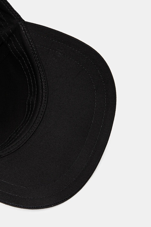Бавовняна бейсболка Armani Exchange колір чорний фото 4