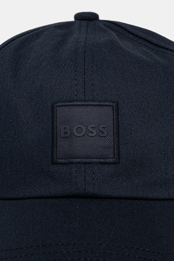 Бейсболка мужская хлопковая BOSS Orange Derrel-PL цвет темно-синий