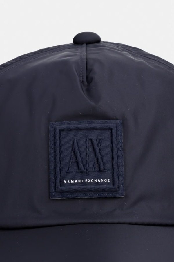 Кепка чоловіча Armani Exchange колір темно-синій