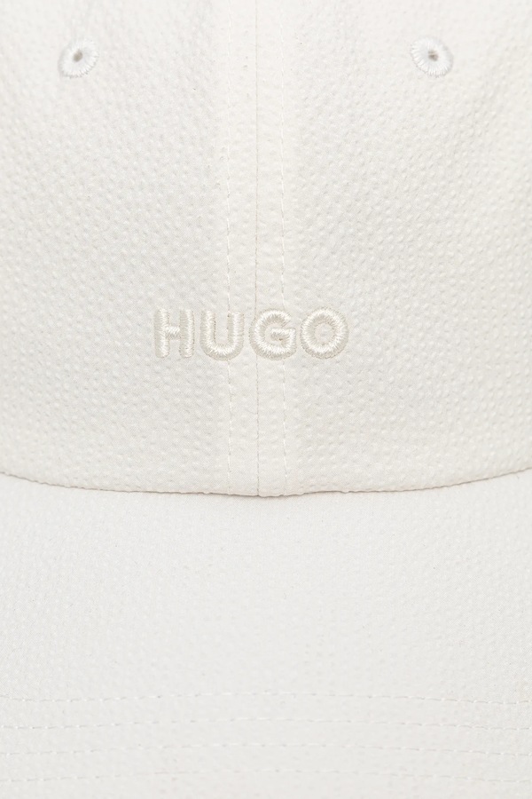 Кепка HUGO цвет бежевый