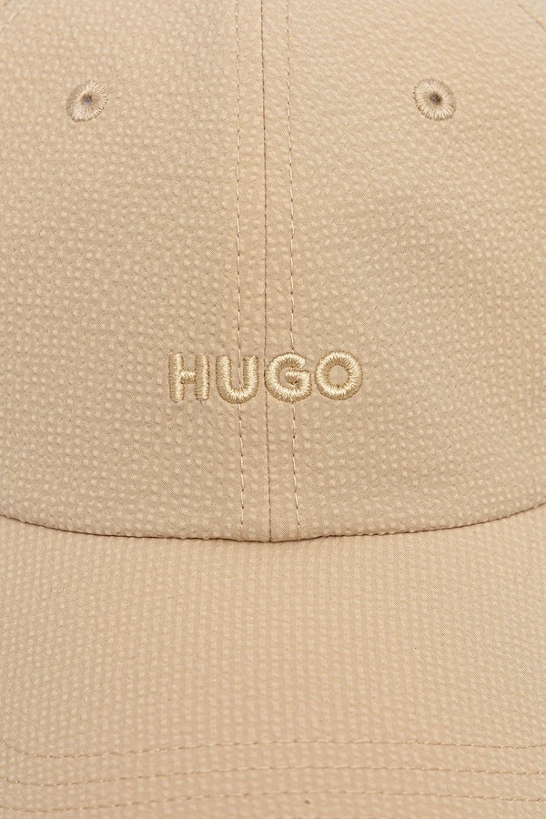 Кепка HUGO цвет бежевый