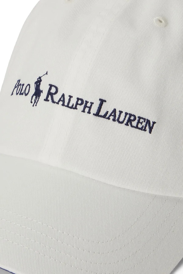 Бейсболка мужская хлопковая Polo Ralph Lauren Sport Cap цвет бежевый фото 2