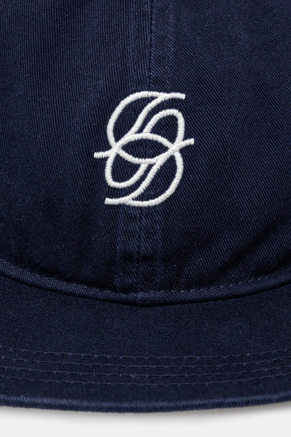 Бавовняна бейсболка Drôle de Monsieur La Casquette D Miroir колір синій