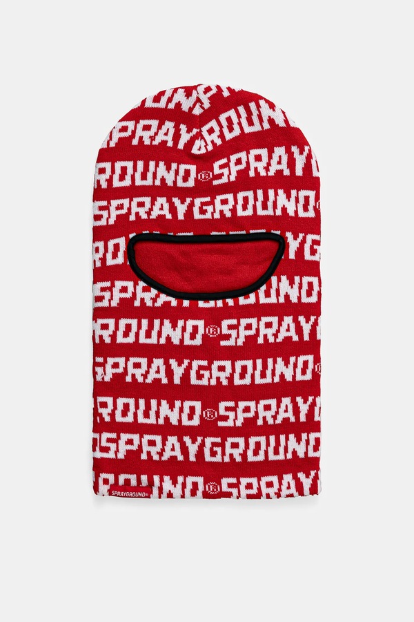 Балаклава Sprayground цвет красный