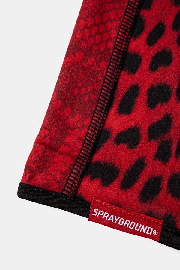 Балаклава Sprayground колір червоний фото 2