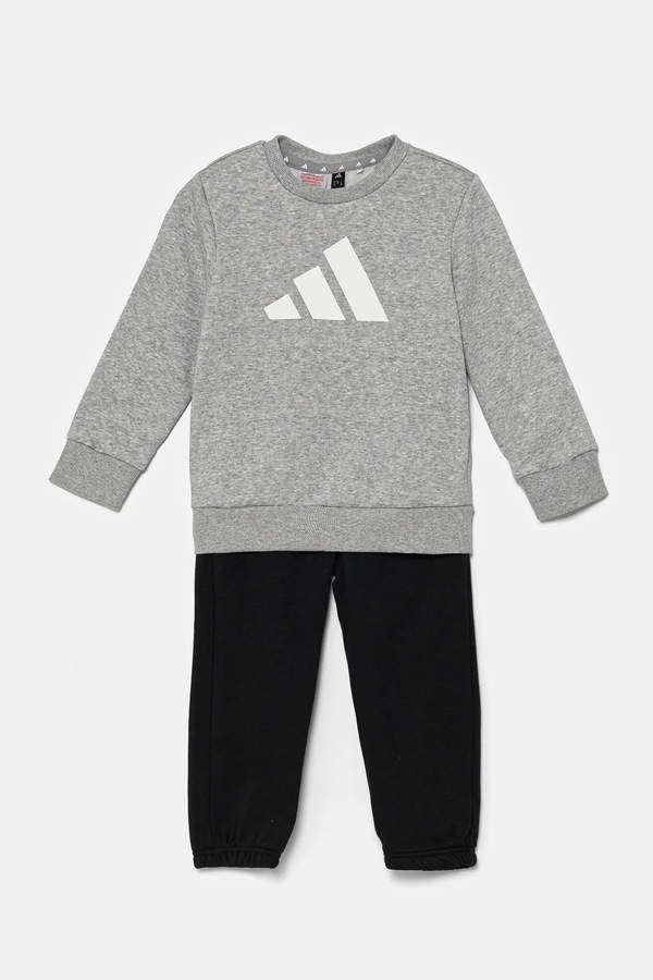 Детский спортивный костюм adidas цвет серый