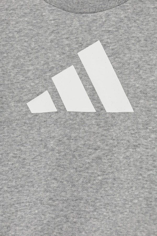Дитячий спортивний костюм adidas колір сірий фото 4