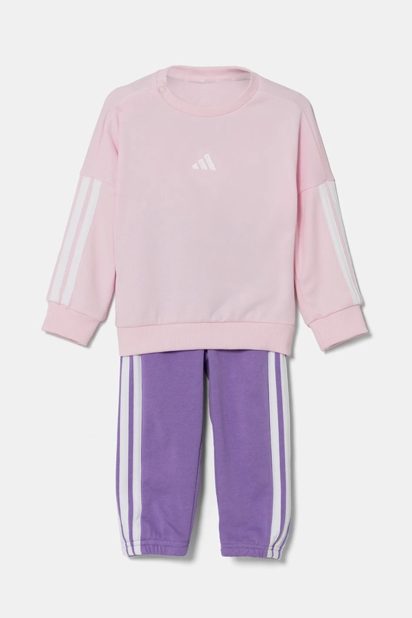 Дитячий спортивний костюм adidas колір фіолетовий