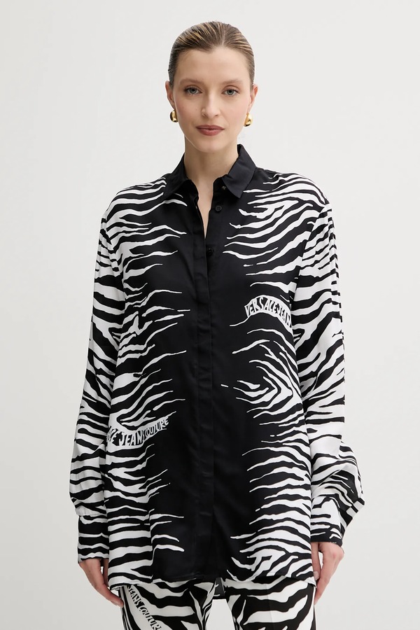 Рубашка Versace Jeans Couture цвет черный