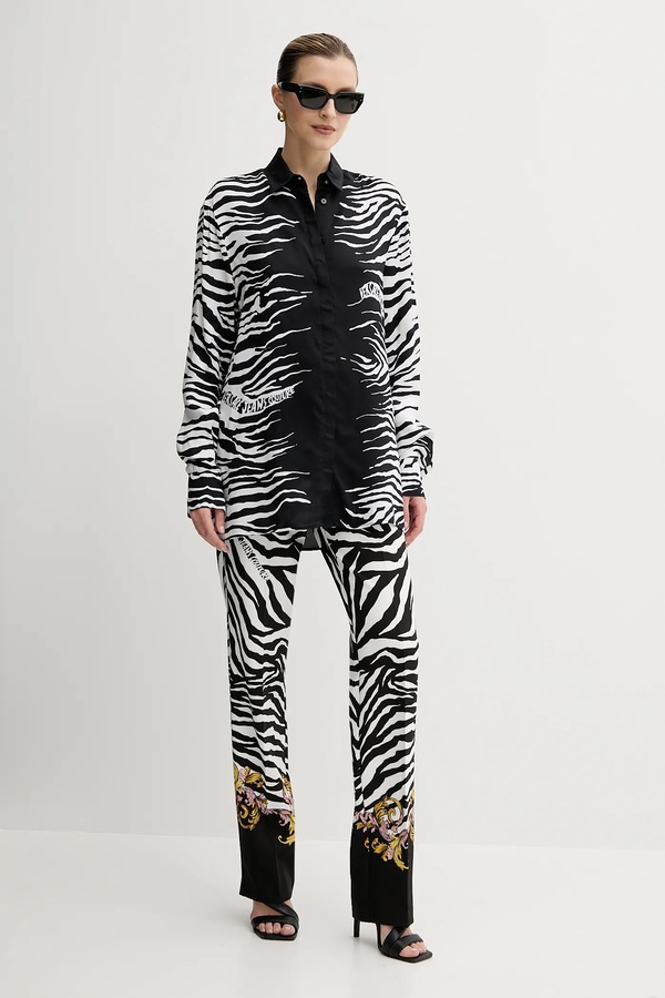 Сорочка Versace Jeans Couture колір чорний