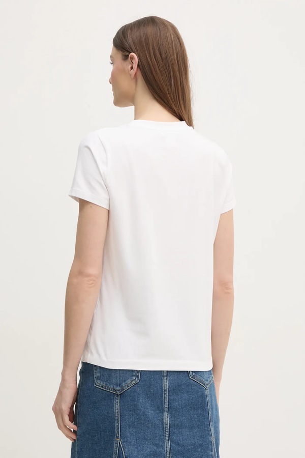 Футболка DKNY колір білий фото 2