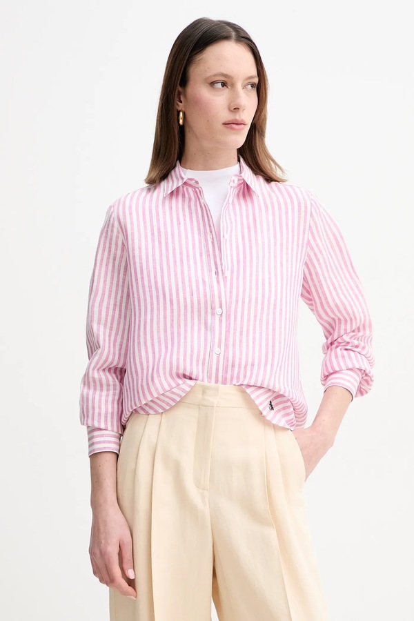 Сорочка з льону Weekend Max Mara