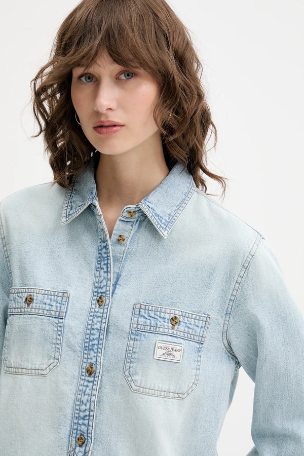 Джинсова сорочка Guess Jeans фото 4