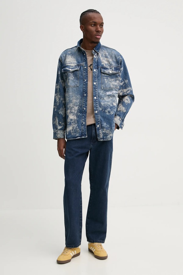 Джинсова сорочка Karl Lagerfeld Jeans фото 2