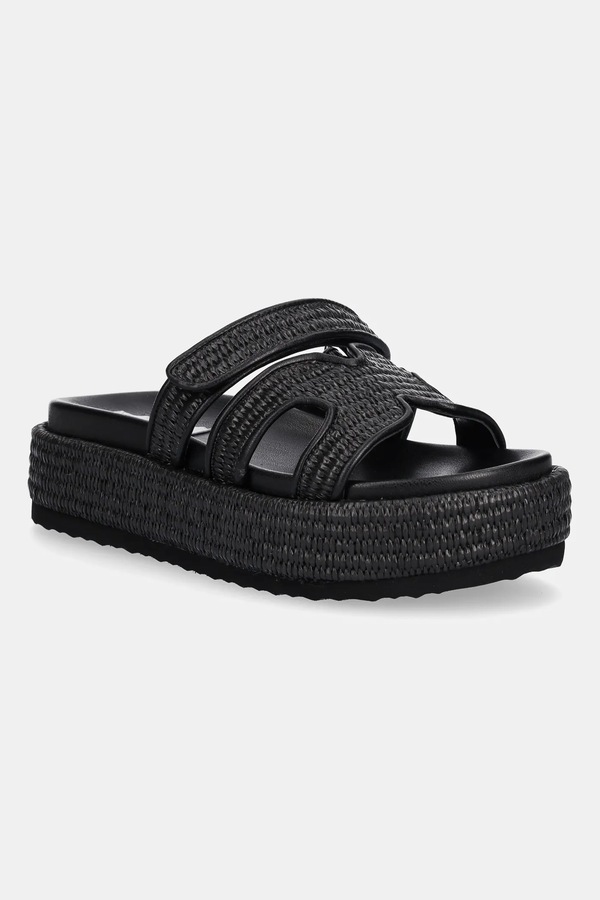 Шльопанці Steve Madden Bigmissile колір чорний