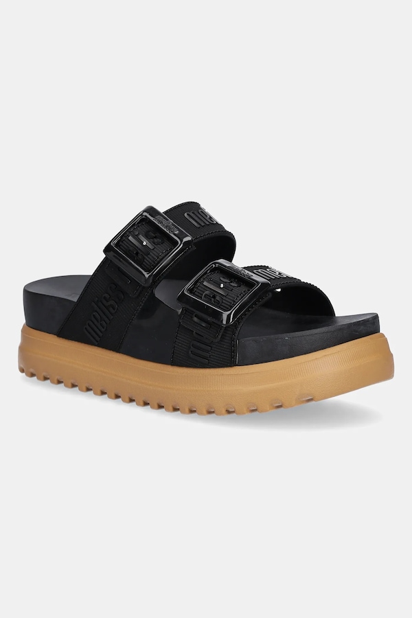 Шльопанці Melissa COZY M LOVER PLATFORM AD колір чорний
