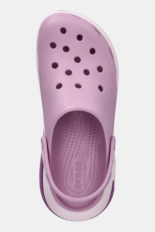 Шльопанці Crocs Classic Mega Crush Clog колір фіолетовий фото 4