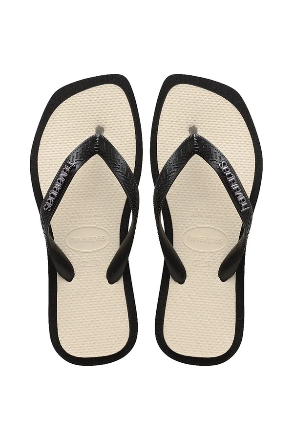 В'єтнамки Havaianas TOP SQUARE FUSION колір чорний