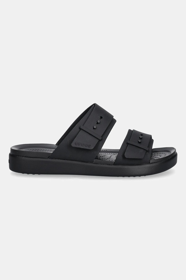 Шльопанці Crocs Brooklyn Buckle Low колір чорний