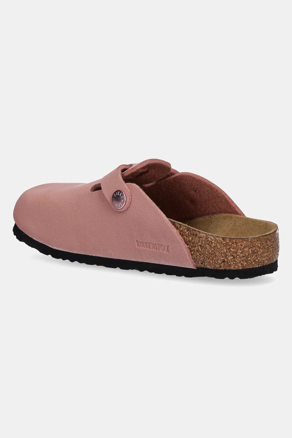 Дитячі шльопанці Birkenstock Boston колір рожевий фото 2