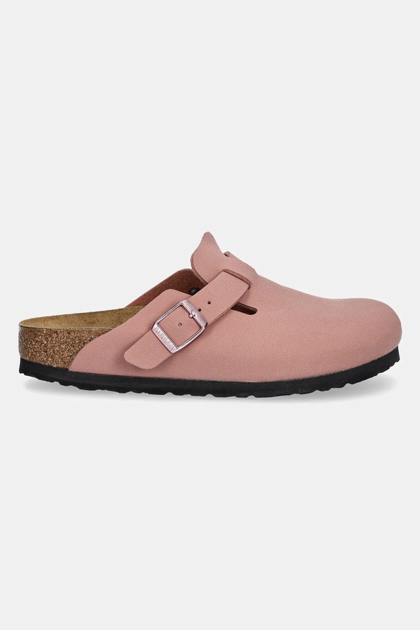 Дитячі шльопанці Birkenstock Boston колір рожевий фото 2