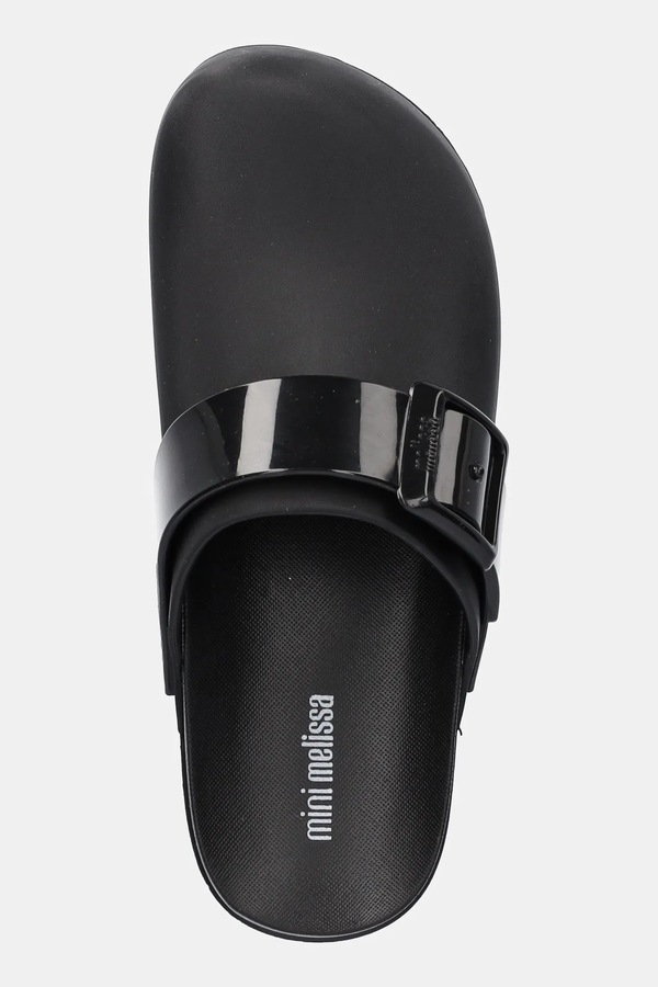 Дитячі шльопанці Melissa COZY CLOG INF колір чорний фото 4