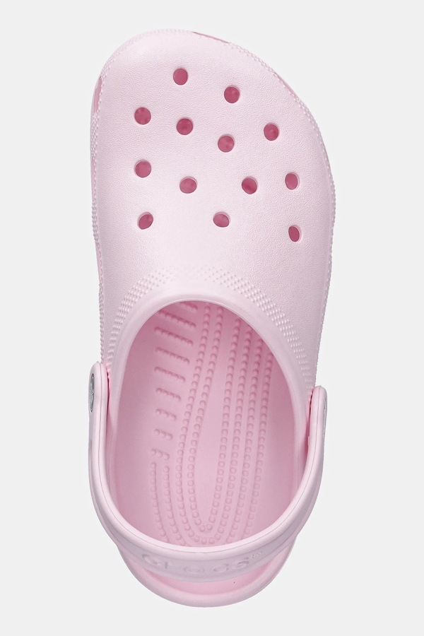 Дитячі шльопанці Crocs колір рожевий фото 4