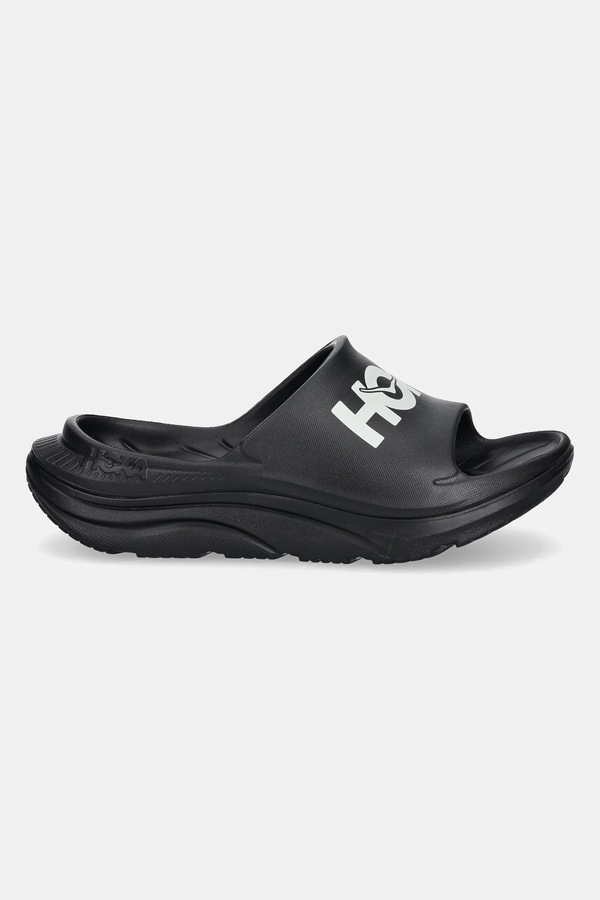 Шльопанці Hoka Ora Athletic Slide колір чорний