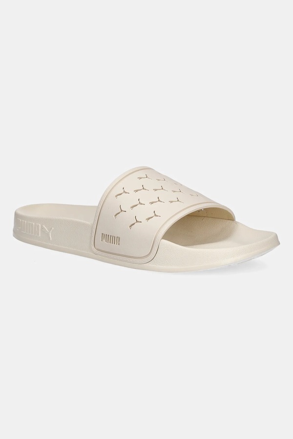 Шльопанці Puma Leadcat 2.0 Cut Out колір бежевий