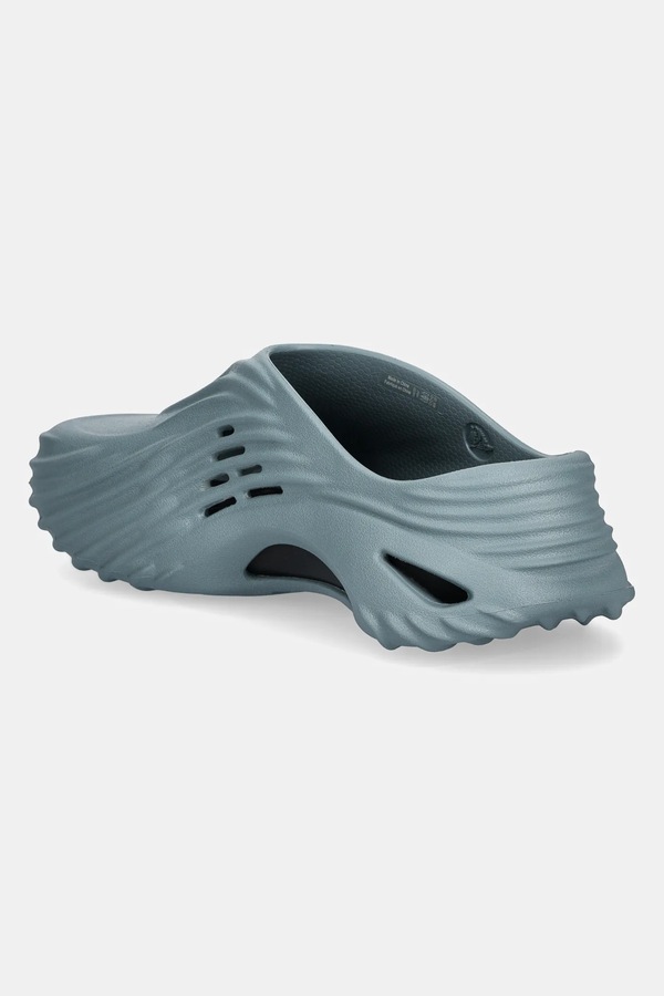 Шльопанці Crocs Echo Wave Clog колір зелений фото 2