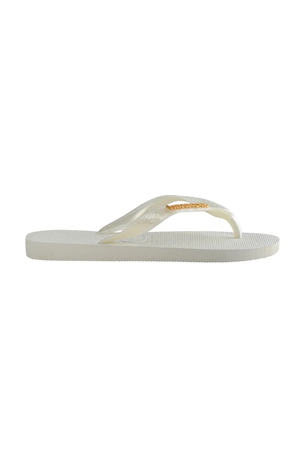 В'єтнамки Havaianas LOGO колір білий фото 2