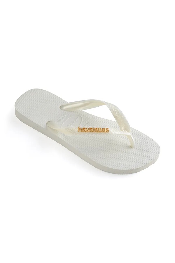 В'єтнамки Havaianas LOGO колір білий фото 3