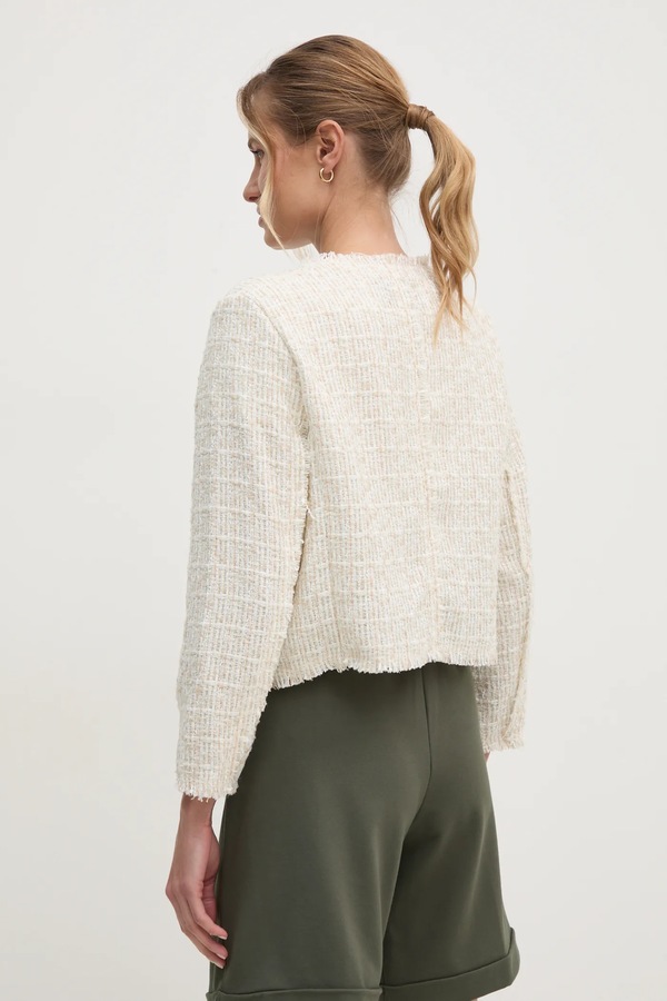 Куртка DKNY колір бежевий фото 2