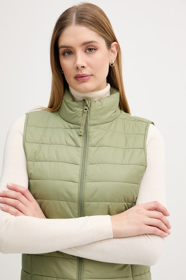 Безрукавка United Colors of Benetton колір зелений фото 4